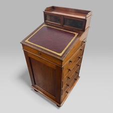 Antique Mahogany Davenport