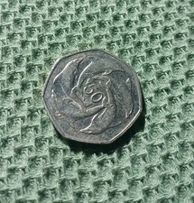 2003 Rare GIBRALTAR 50p Fifty
