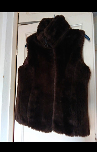New look brown faux fur - new,