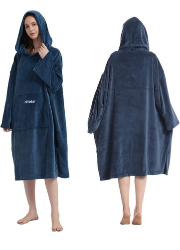 Beach changing robe poncho - changing,