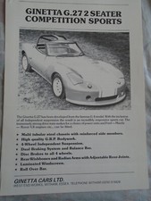 Ginetta G27 2 Seater