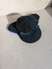 Boys Trespass Trapper Cap Hat Black Blue Yellow Age 2 - 4 Years