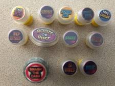 Fruit machine buttons Clear