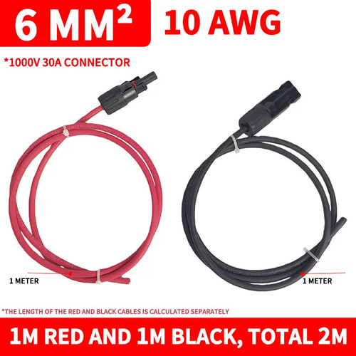 10awg extension cable - 6, mm²