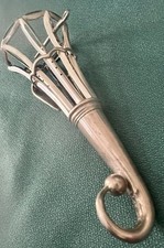 FABULOUS VICTORIAN SILVER POSY BOQUET HOLDER SIGNED THOMAS WHITEHOUSE  LONDON