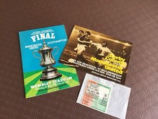 FA Cup Programmes + Match