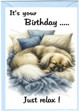 Tibetan Spaniel Dog (4"x 6")