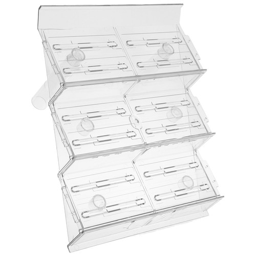 Plastic display organizer - plastic,