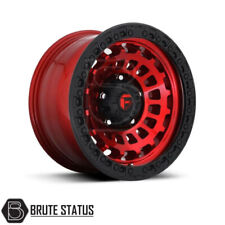 Fuel Zephyr for Ford Ranger 6x139.7 20x9 Candy Red & Matte Black Alloy Wheels