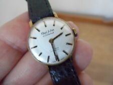 Ladies wristwatch Vintage Paul Jobin gold colour 17 jewel incabloc Swiss working