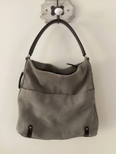 Ladies White Stuff Grey Suede/Leather Shoulder Bag, Good Condition