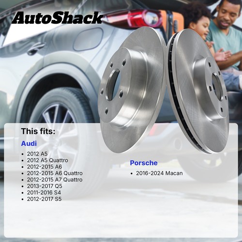 Front brake rotors pair for - brake,