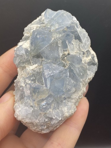 Large celestine celestite 245g - celestine,