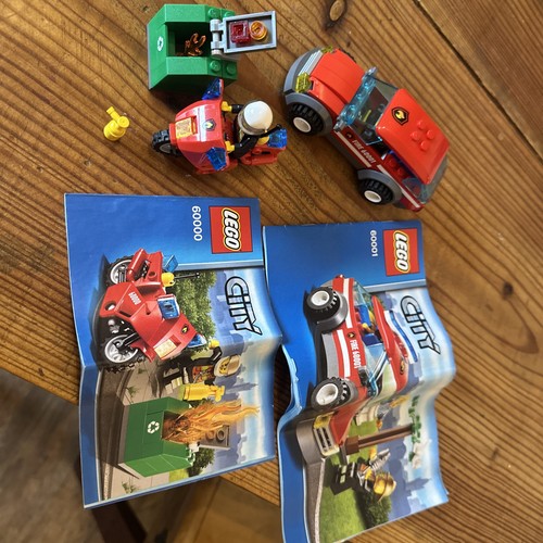 Lego city 60001 fire chief - lego,