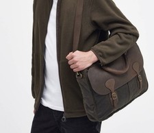 Barbour Waxed Leather Canvas