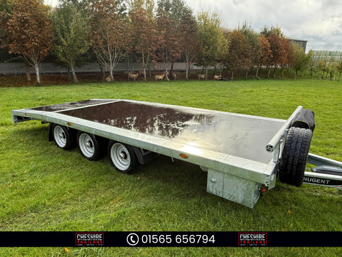 Nugent lowloader trailer - nugent,