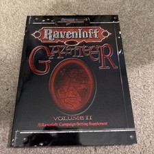 Sword & Sorcery Ravenloft Gazetteer Volume II 2 Dungeons Dragons 3E Rpg Book D20
