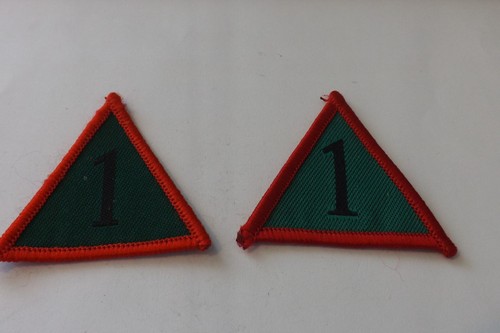 Military cloth badges - 2,