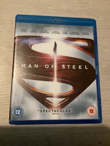 Man steel blu ray movie - ray,