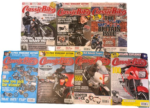 Classic bike magazine 2006 - 7x,