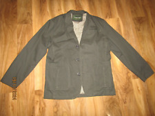 Jeep Rich khaki green chore utility style heavy Cotton Jacket Men's Medium