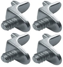 4 x Small Metal Shelf Bracket