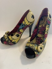 Iron Fist Zombie Eye Peep Toe