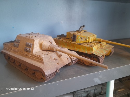 Built jagdtiger and tiger - jagdtiger,