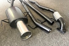 VAUXHALL ASTRA Mk4 HATCHBACK 1.6L 16V SPORTS EXHAUST SYSTEM 2001-2005 4" R/O Tip