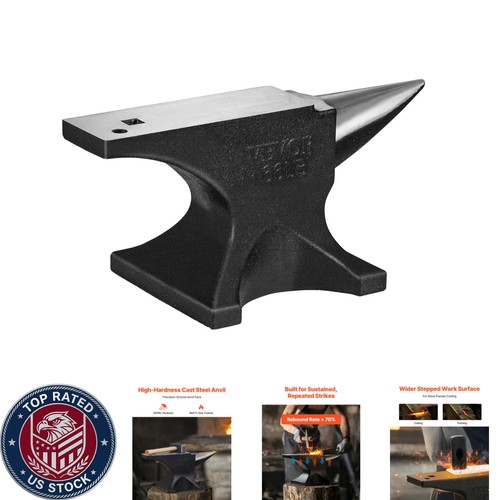 Heavy duty round horn - round, anvil