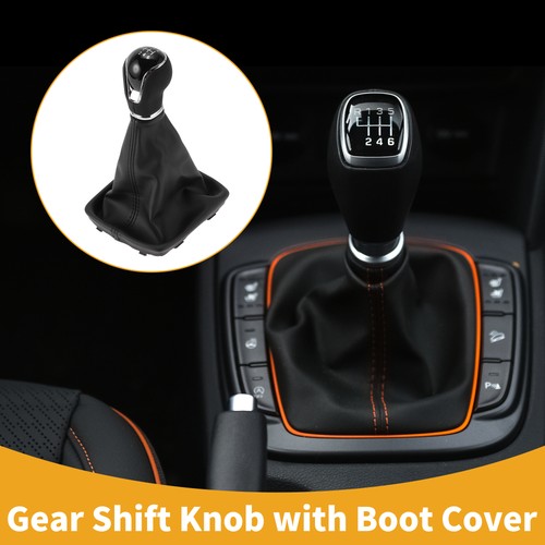 Speed gear shifter knob - 6, w/