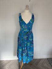 PHOOL Size Large Dress Blue