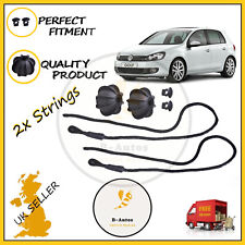 2PCS Rear Parcel Shelf String Cord Tonneau Cover Straps Cord for VW Golf MK6 R20