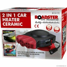 NEW 2 IN 1 CAR HEATER CERAMIC
