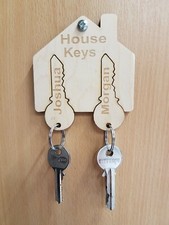 Personalised 2 key Keyring