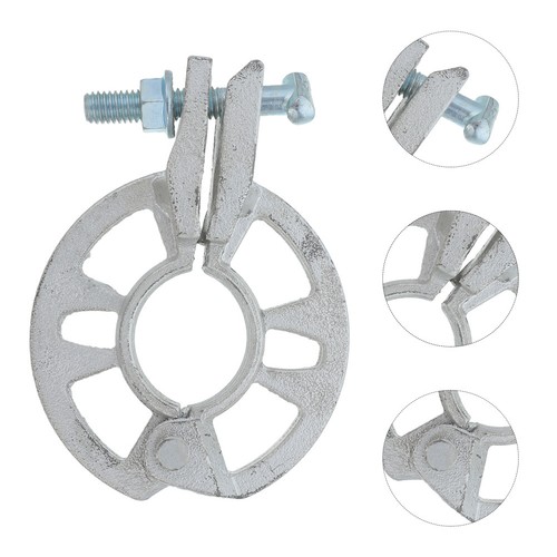 Adjustable rosette clamp - adjustable, for