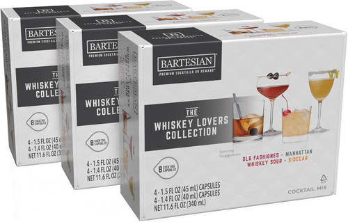 Bartesian pack whiskey - bartesian, 24-pack