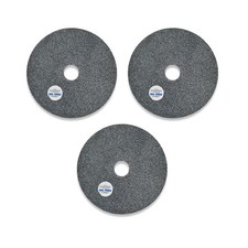 3 X 6" 150MM GREY GRINDING WHEEL 20MM THICK TOOL SHARPENING X3 WHEELS RDGTOOLS