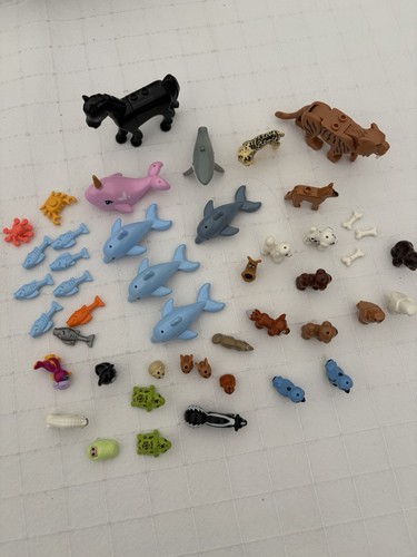 Lego minifigure animals - lego,