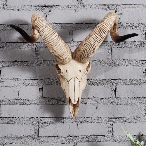 Resin goat antelope animal - 3d,
