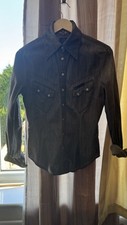 Lee x Vivienne Westwood Anglomania Denim Shirt Size large Slim  Rider Blouse