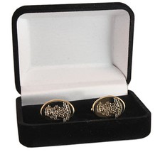 YORKSHIRE REGIMENT CREST ENGRAVED CUFFLINKS, GOLD OR SILVER, NEW & BOXED