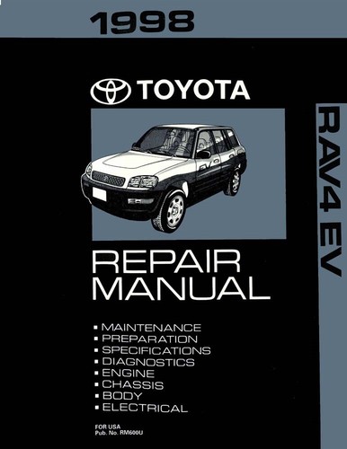 1998 toyota rav4 shop - rav4, ev