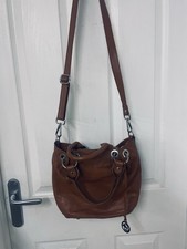 Italian leather handbag - leather, in