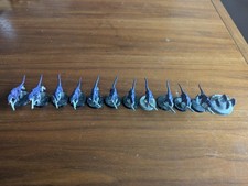 Warhammer miniatures Tyranid Termagants x11 & Ripper Swarm X1 build - see desc