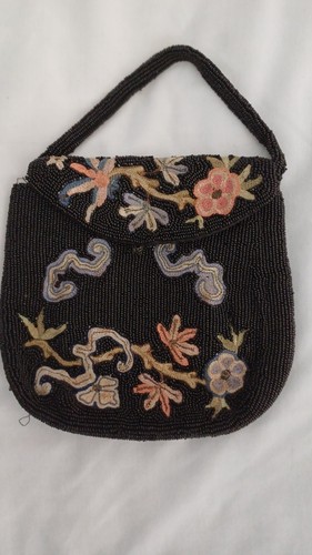Pretty black beaded and - pretty,