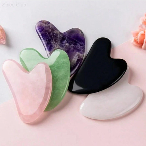 Jade gua sha stone - stone, board