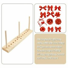 Wooden Ribbon Bow Maker Tool
