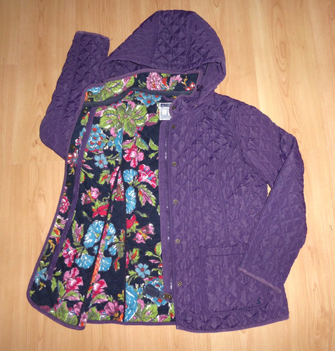 Joules quilted hooded jacket - quilted,