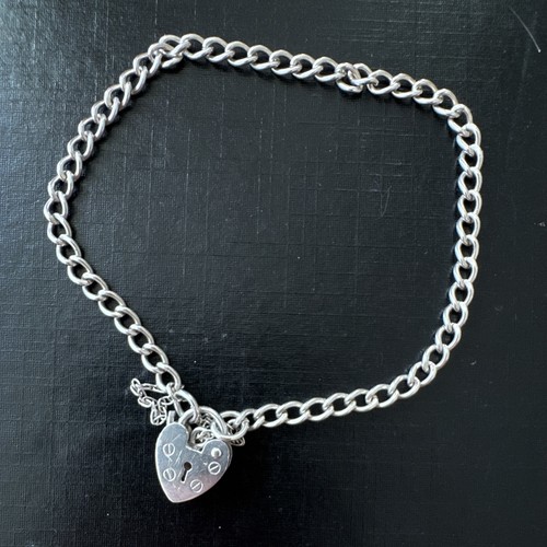 Vintage silver hallmarked curb - vintage,